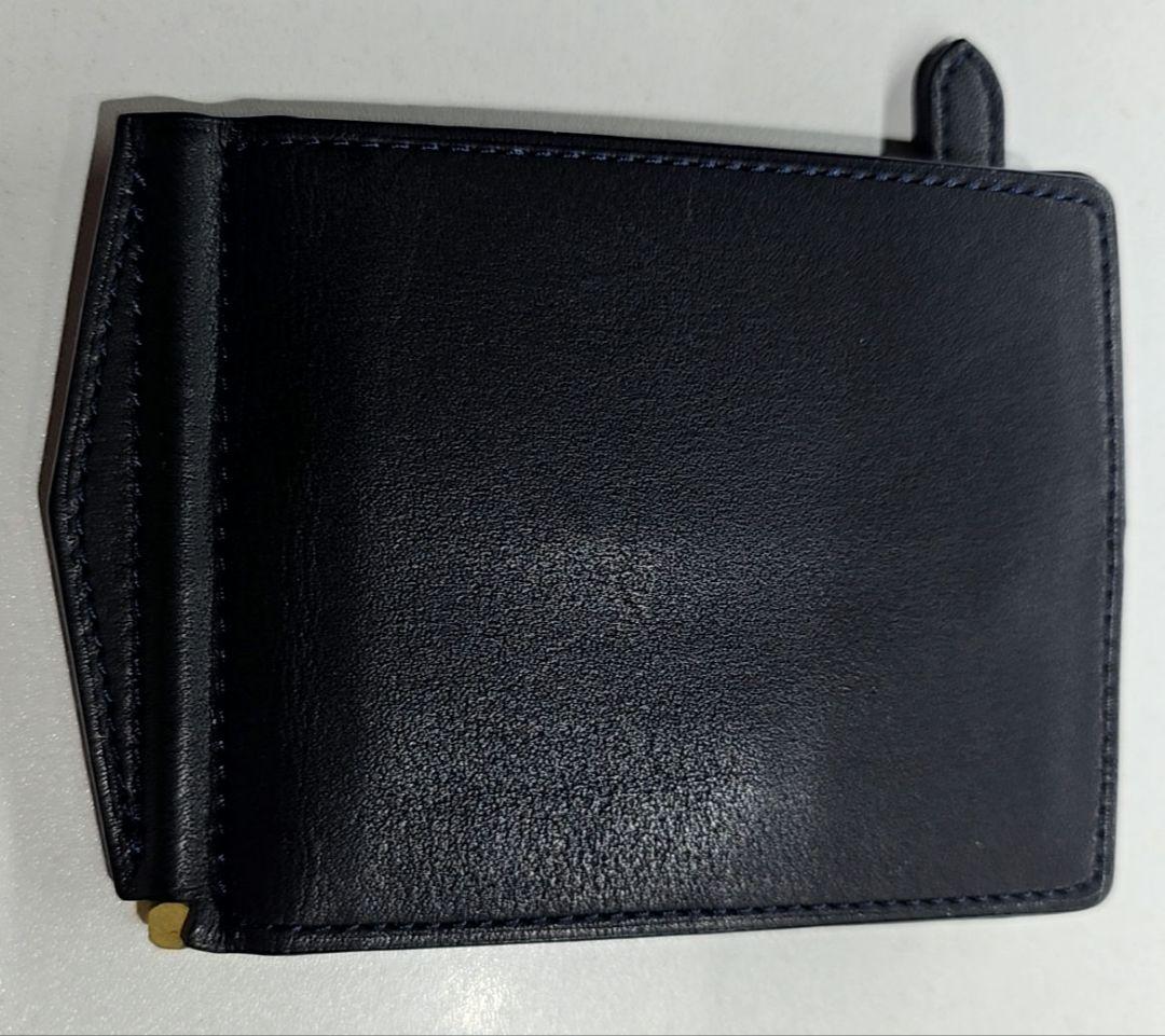 土屋鞄⭐ビークルマネークリップウォレット⭐ダークインディゴ