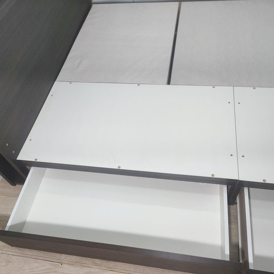 ◇ニトリ◇ベッドフレーム◇収納コンセント付◇ダブル◇大阪兵庫京都奈良滋賀和歌山◇