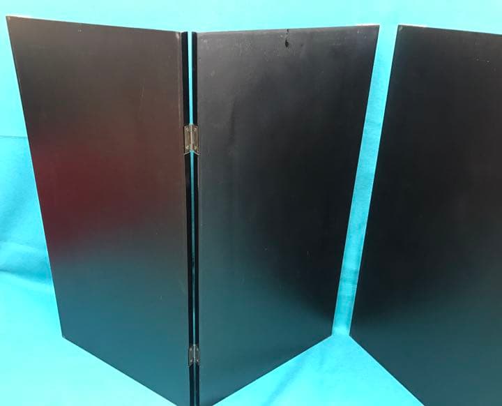 23号 黒塗屏風 松