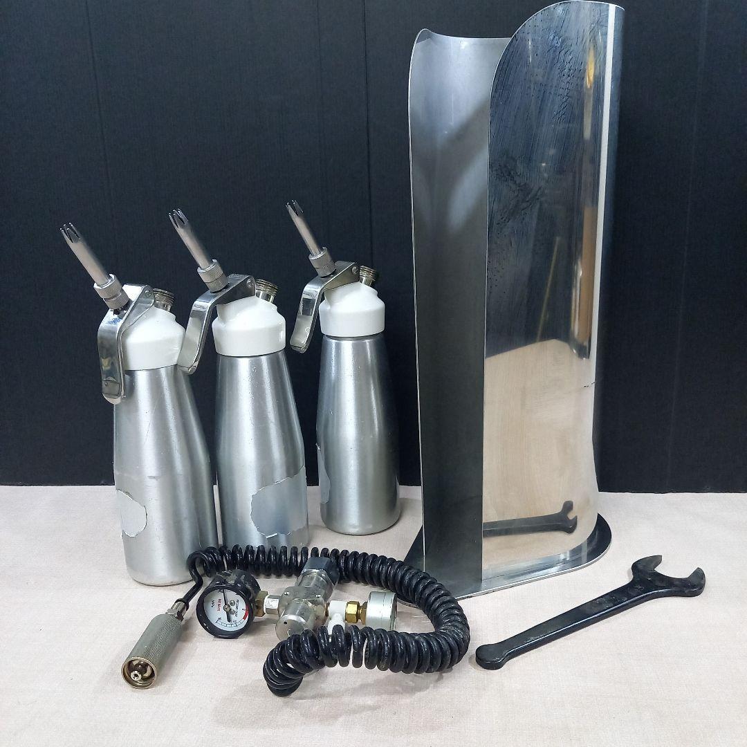 エスプーマアドバンス ガス充填器+ディスペンサーMサイズx3