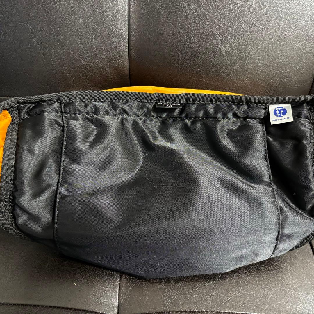 【美品】PORTER ポーター タンカー ウエストバッグ ボディバッグ ブラック
