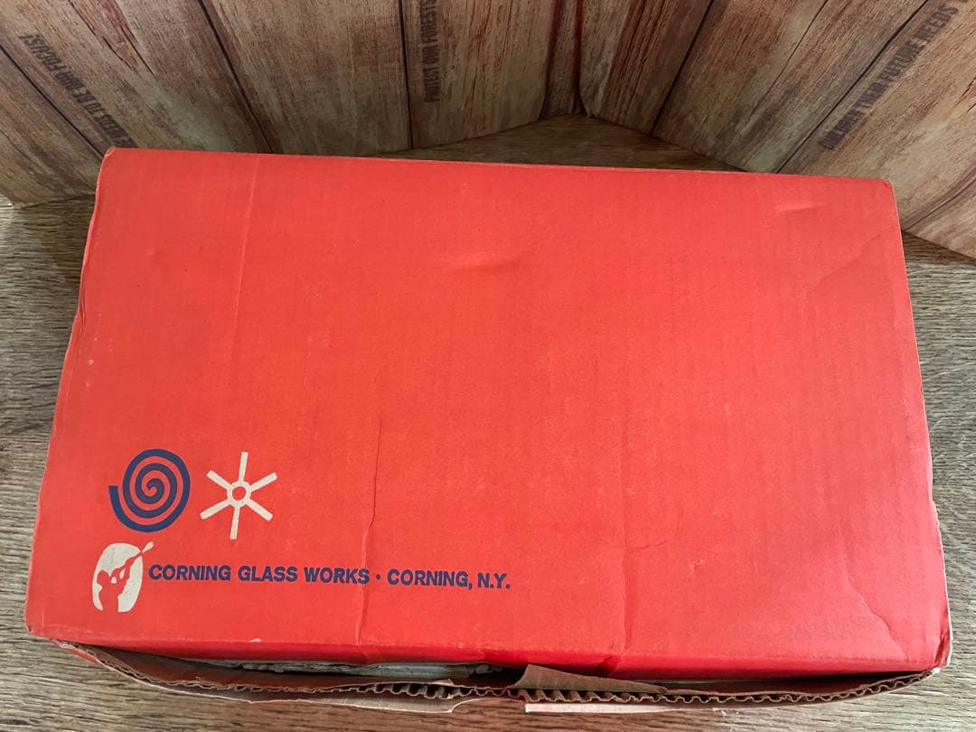 ✴︎デッドストック✴︎Old Pyrex ✴︎片手鍋✴︎オリジナル箱、カタログ、備品付