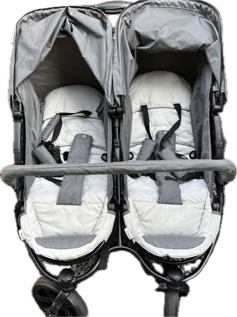 hauck ドイツ　双子ベビーカー　2人乗りベビーカー　荷重36kg