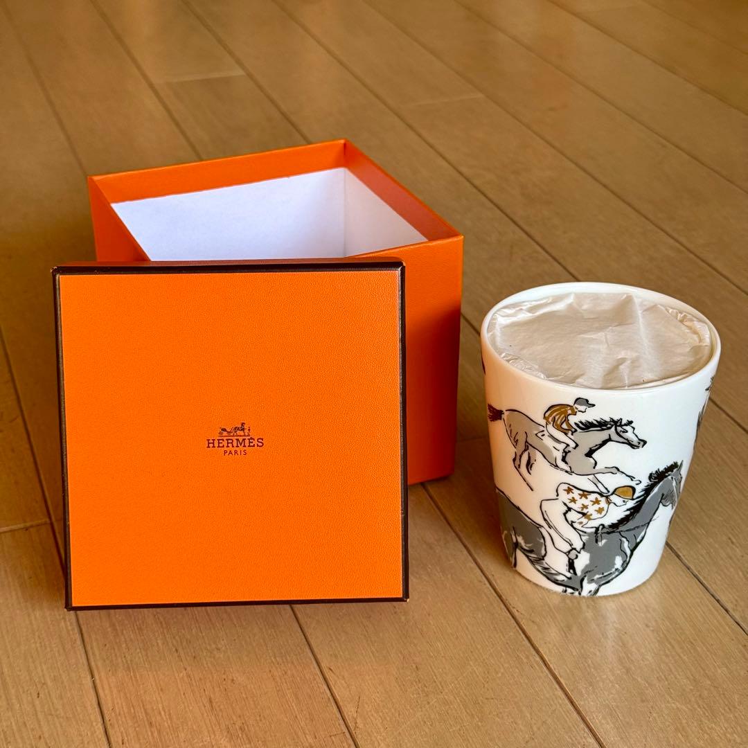 HERMES エルメス キャンドル 銀座10周年 アニバーサリー 箱付 未使用