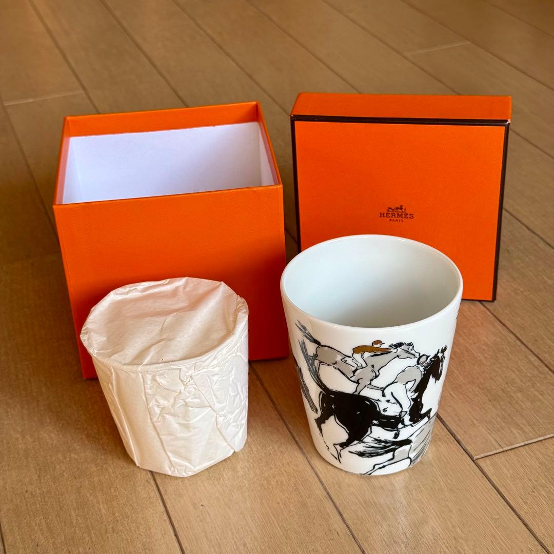 HERMES エルメス キャンドル 銀座10周年 アニバーサリー 箱付 未使用