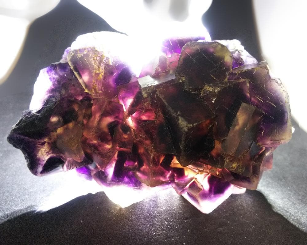 514 大きめ オコルス鉱山 フローライト 蛍石