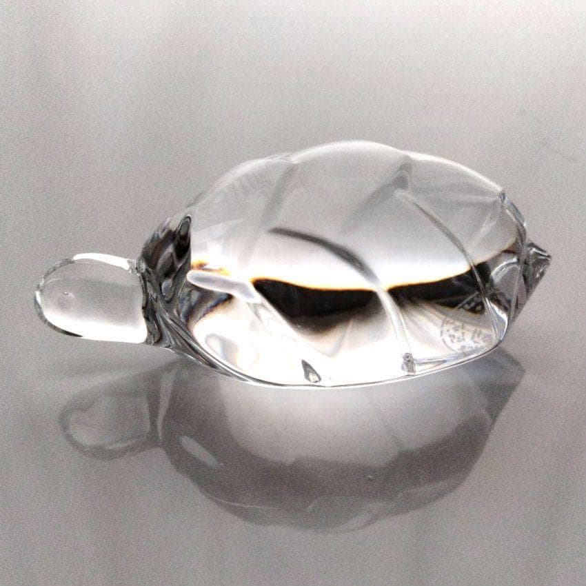 【新品】バカラ　亀　かめ　カメ　縁起物　ペーパーウェイトクリスタル