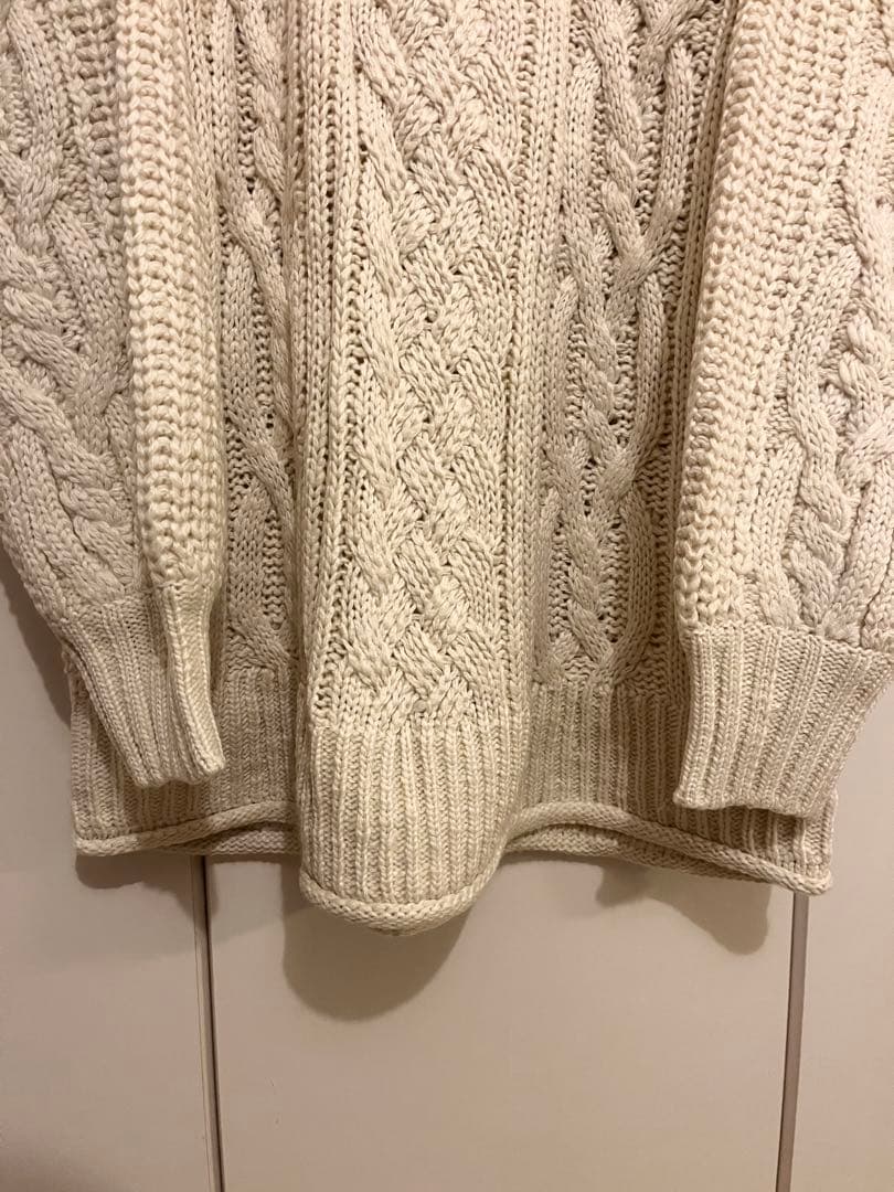 eL+1 3G big cable pullover おね