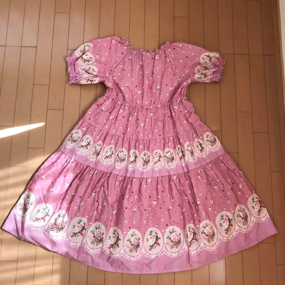 ピンクハウス　ローズガーデナー　ワンピース