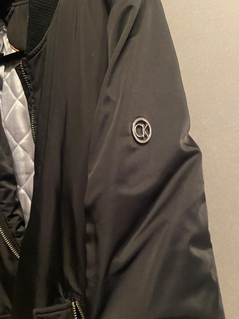   ブラック MA-1 ジャケット