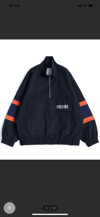 ジャケット・アウター BIG POCKET HALF ZIP PO