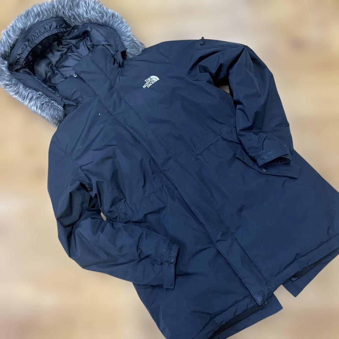 THE NORTH FACEキッズ160 ジャケット ダウンの温かさレディースM