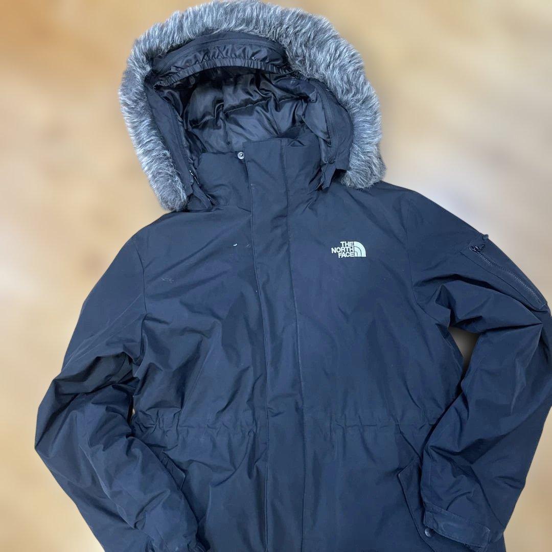 THE NORTH FACEキッズ160 ジャケット ダウンの温かさレディースM