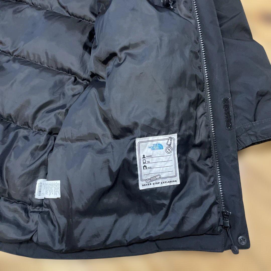 THE NORTH FACEキッズ160 ジャケット ダウンの温かさレディースM