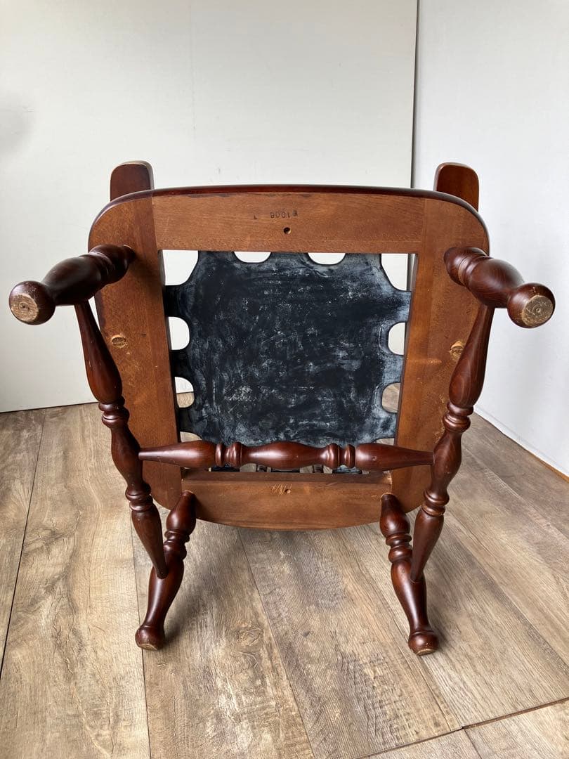 柏木工　飛騨路の家具　アームチェア　1人掛け　ソファ　応接　ヴィンテージ　②