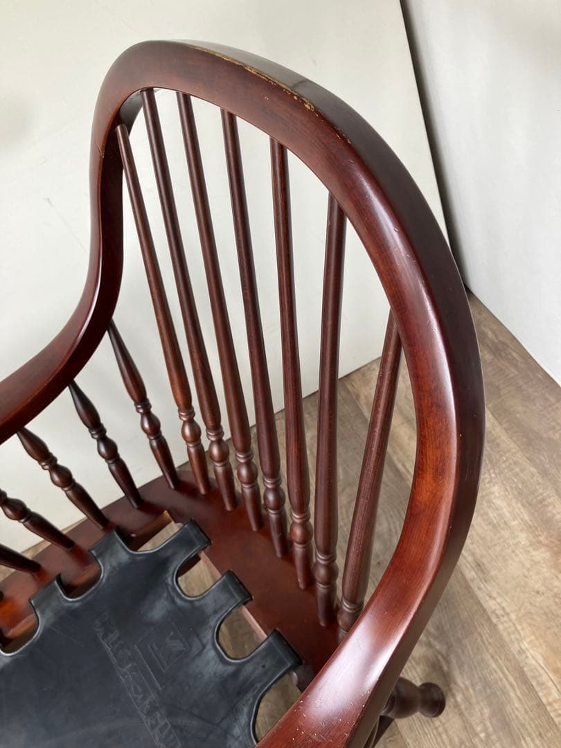 柏木工　飛騨路の家具　アームチェア　1人掛け　ソファ　応接　ヴィンテージ　②