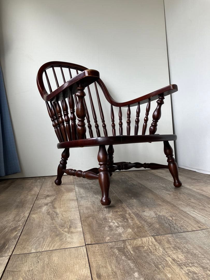 柏木工　飛騨路の家具　アームチェア　1人掛け　ソファ　応接　ヴィンテージ　②