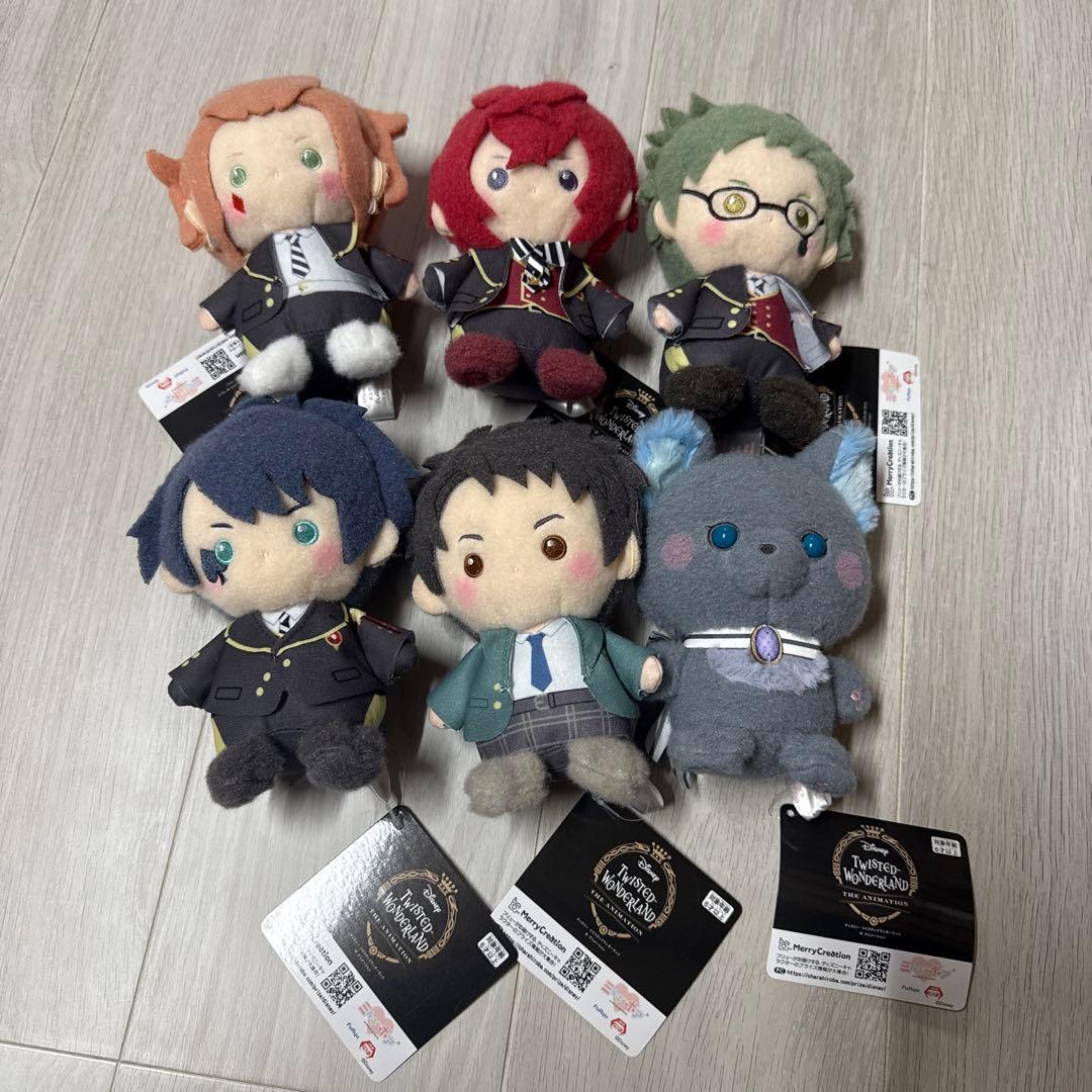ディズニー ツイステッドワンダーランド　 ミルキーボア ぬいぐるみ　6種②