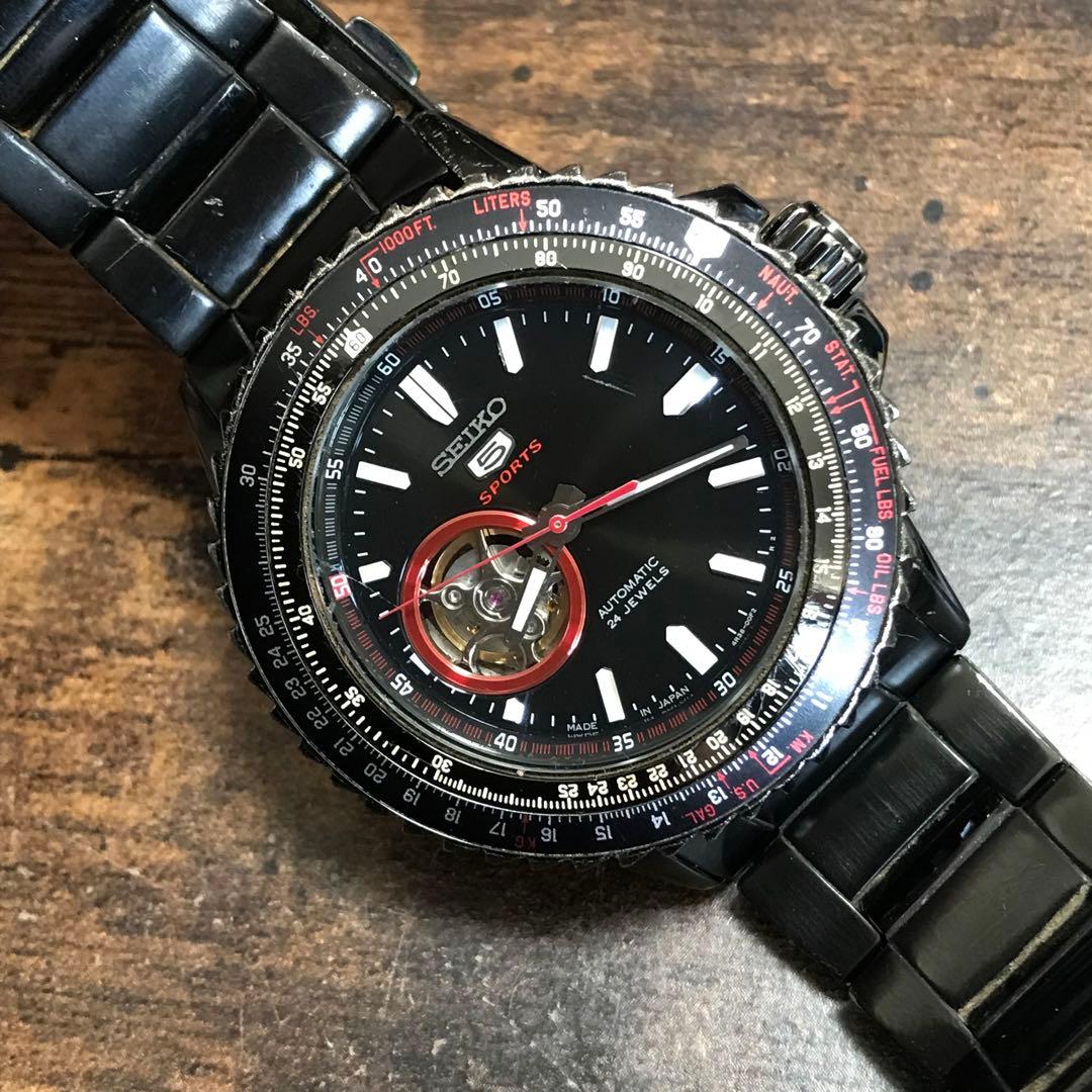 SEIKO 5 SPORTS オートマチック自動巻 ATメンズ腕時計