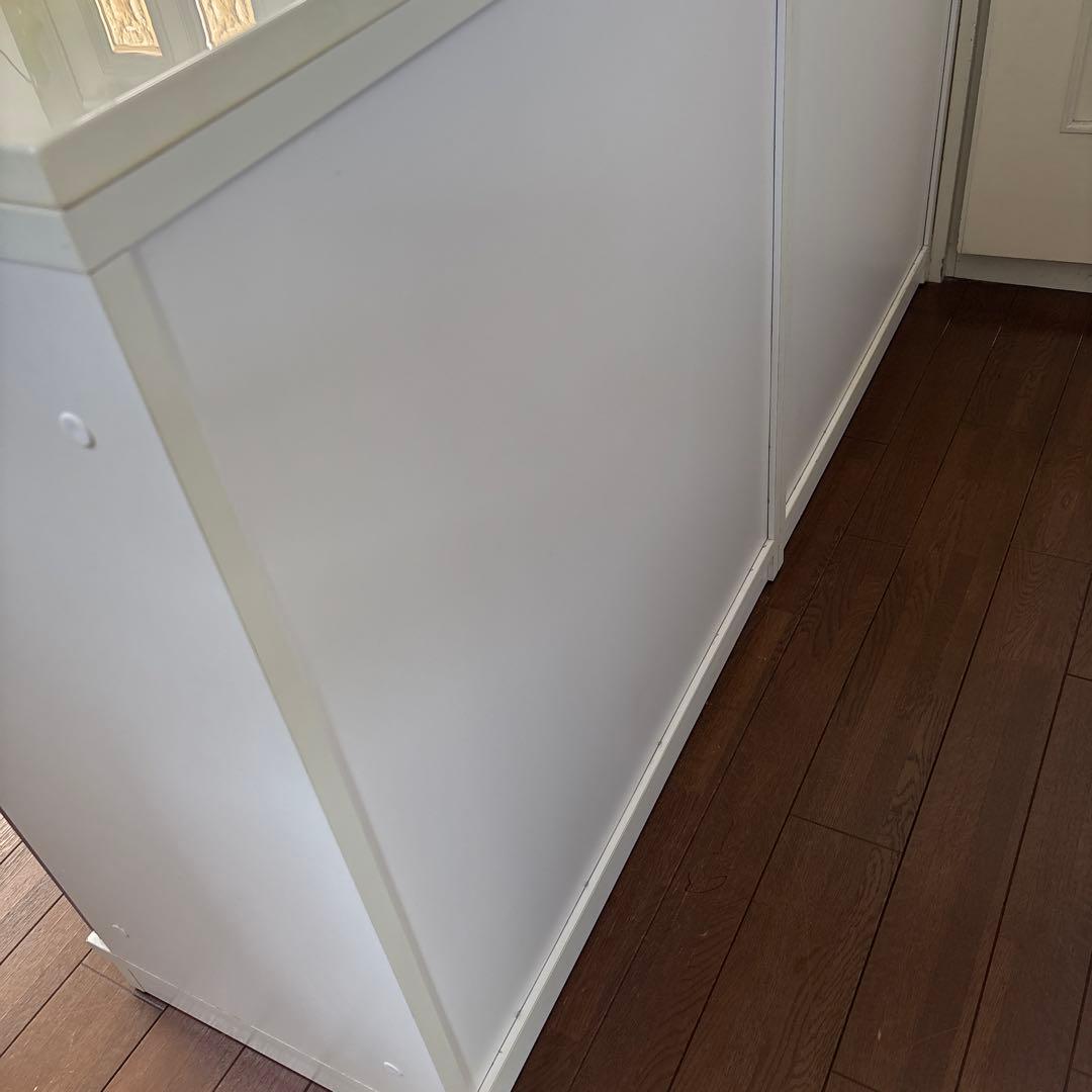 大塚家具　ホワイト　キャビネット