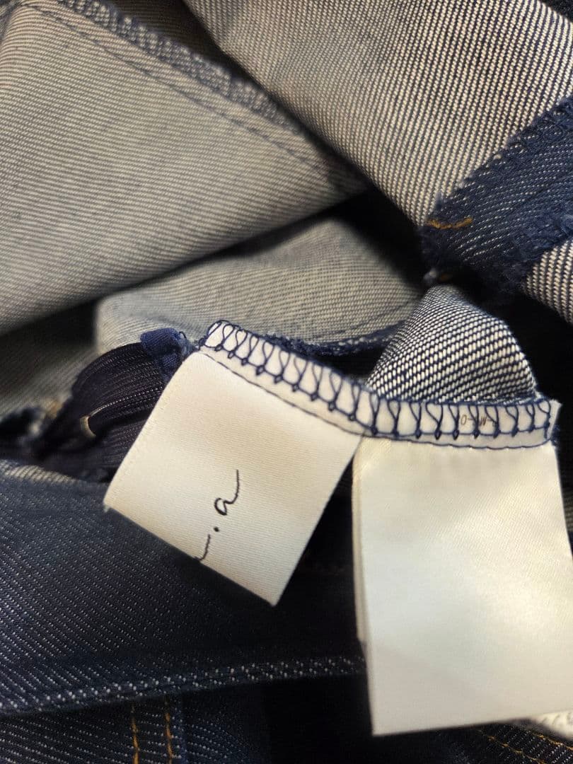 みい出品 未使用 bow.a ボウエー DENIM SALOPETTE