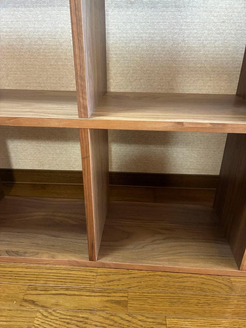 ■送料込■無印良品 スタッキングシェルフ 5×2 木製家具 棚 ラック収納