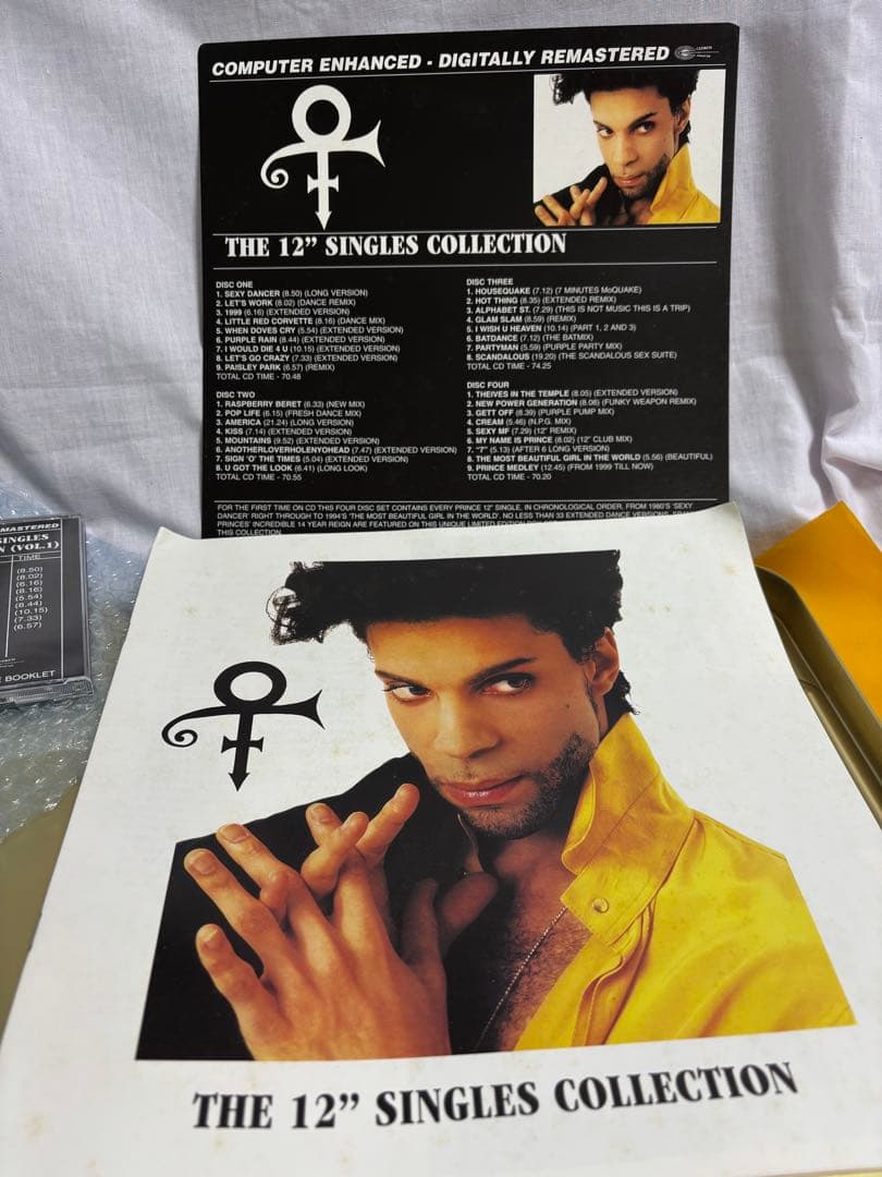 つ*ー様 Prince The Singles Collection 4CD