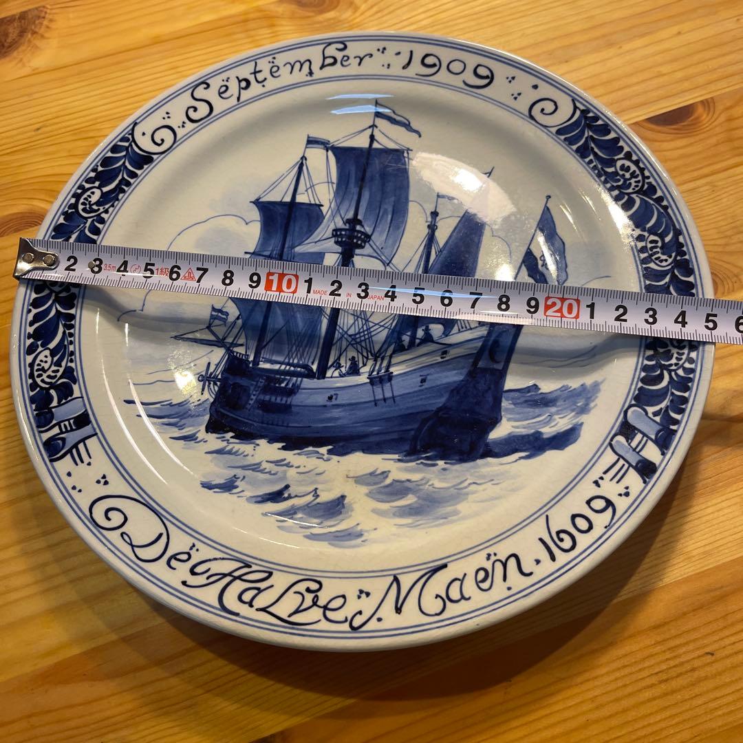 カ*ブ様  Delft ロイヤルデルフトVOC記念プレート壁掛け皿 2