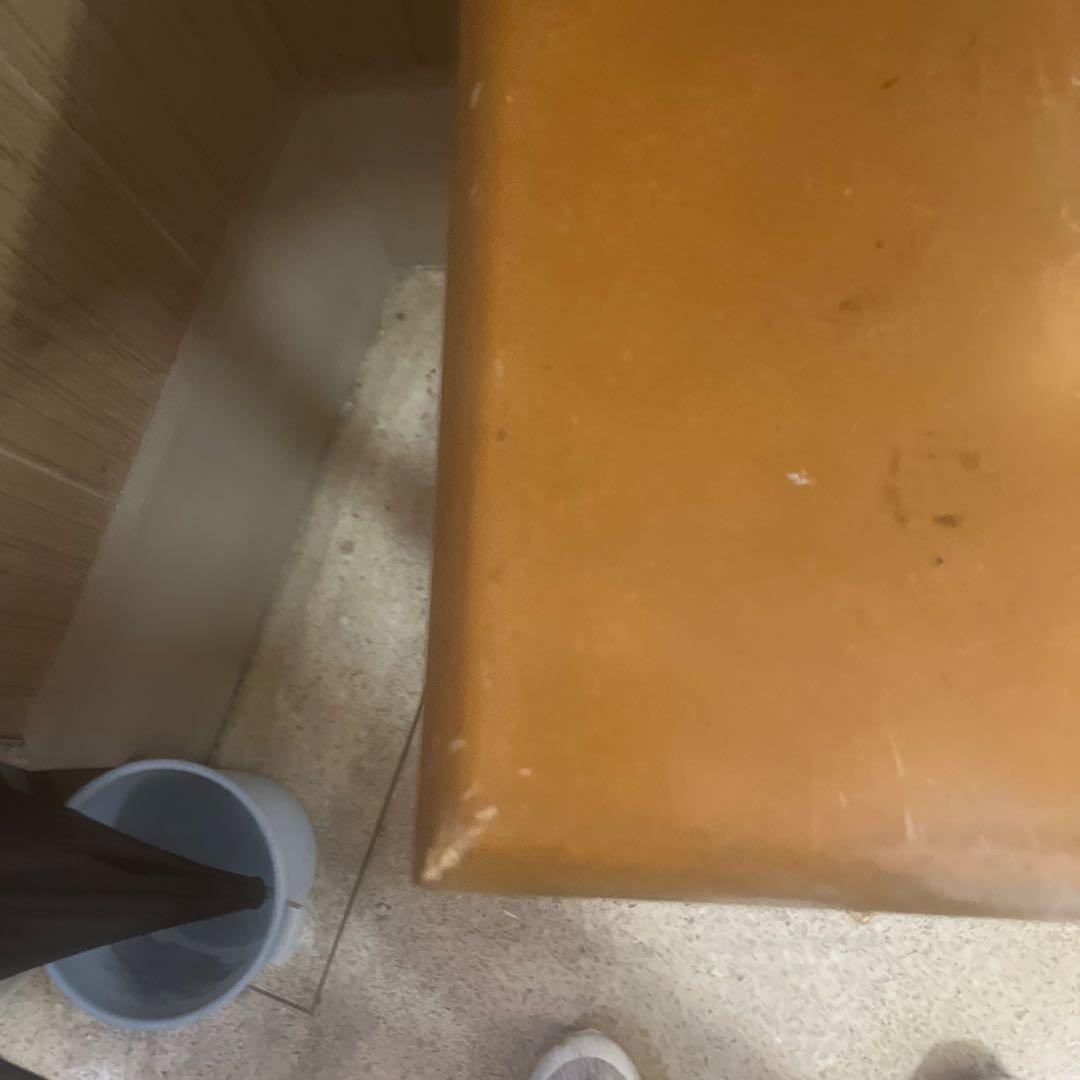 木製 長方形テーブル 使用感あり