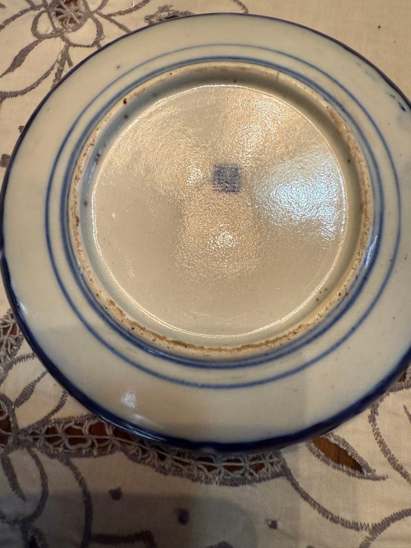 梅模様　大皿・中皿セット