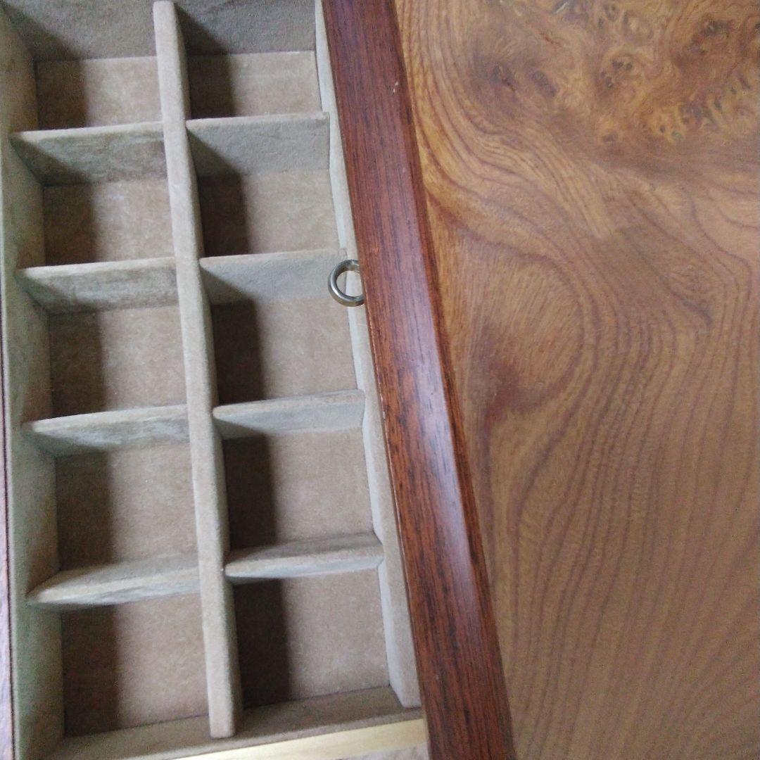 オーダー宝石　ジュエリーボックス　かりん　木箱 期間限定お値下げ