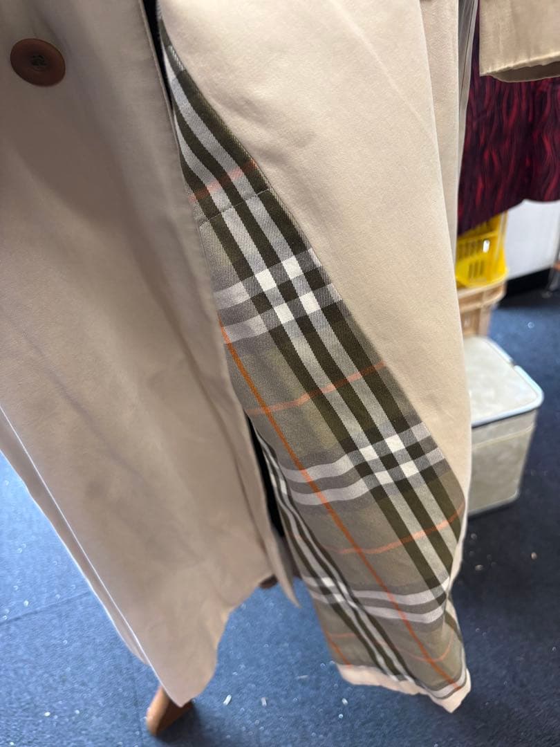 【BURBERRY】バーバリー【ヴィンテージ】ステンカラーコート