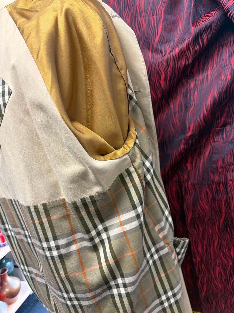 【BURBERRY】バーバリー【ヴィンテージ】ステンカラーコート