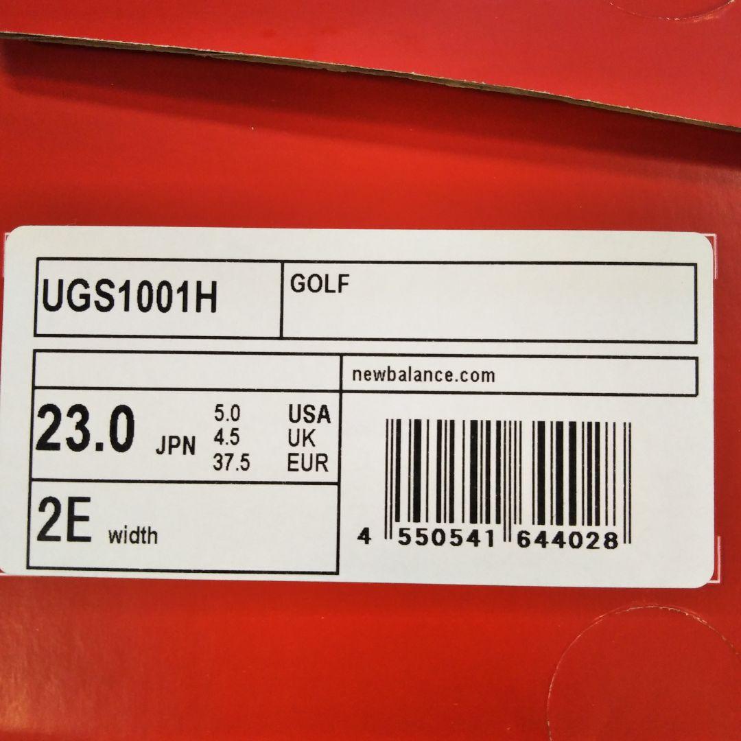 新品　ニューバランス　UGS1001H　ゴルフシューズ　グレー/ブルー　23cm