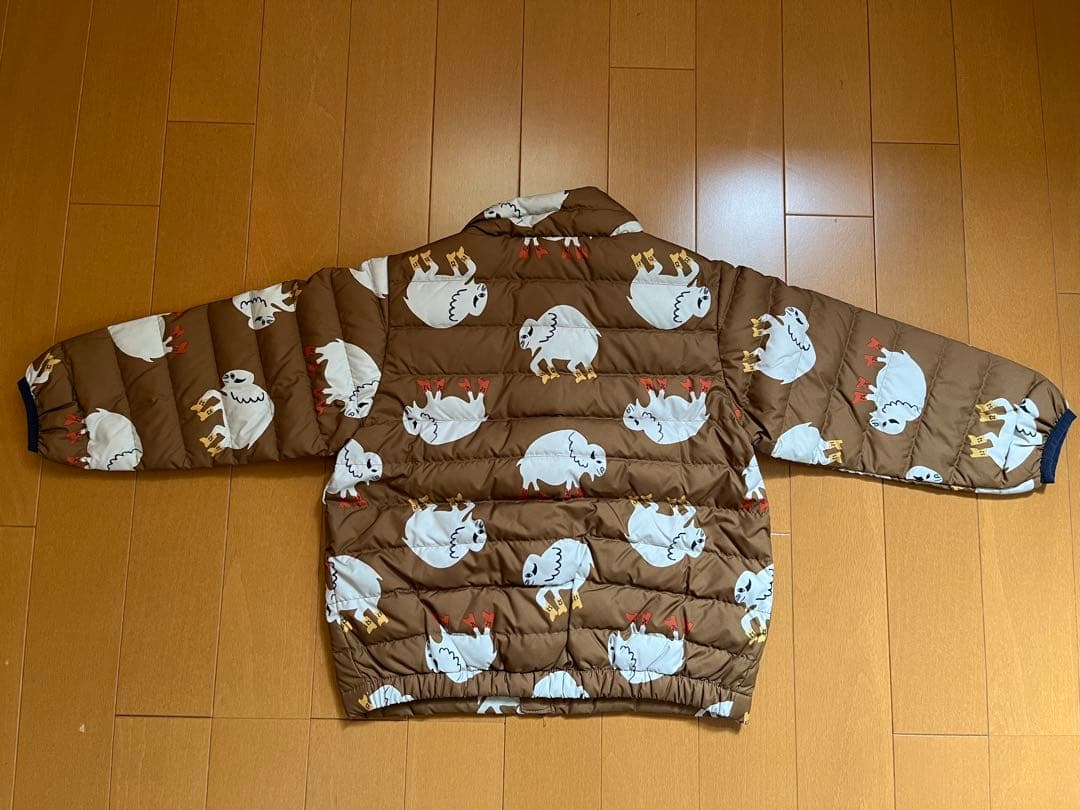 パタゴニア　ダウン　2T キッズ　バッファロー　ブラウン