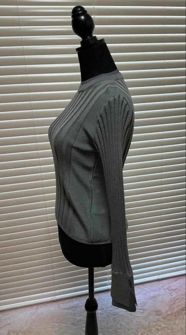 UNITED TOKYO リップルレイヤーニット