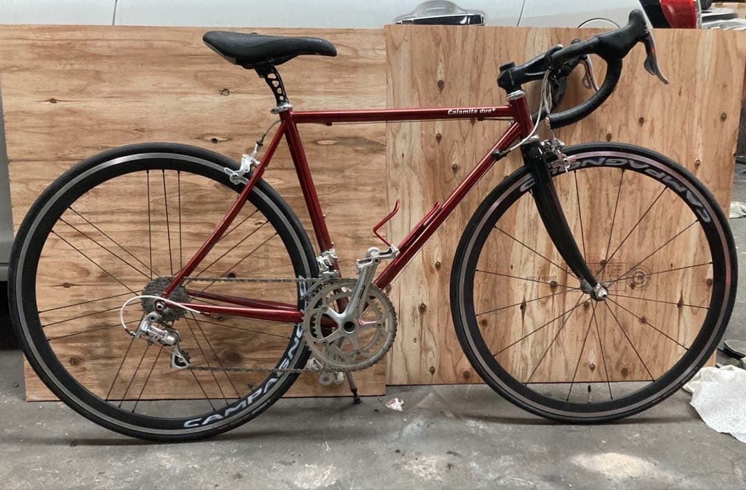 カンパニョーロパーツフルカスタム　カラミータ due+ クロモリ
