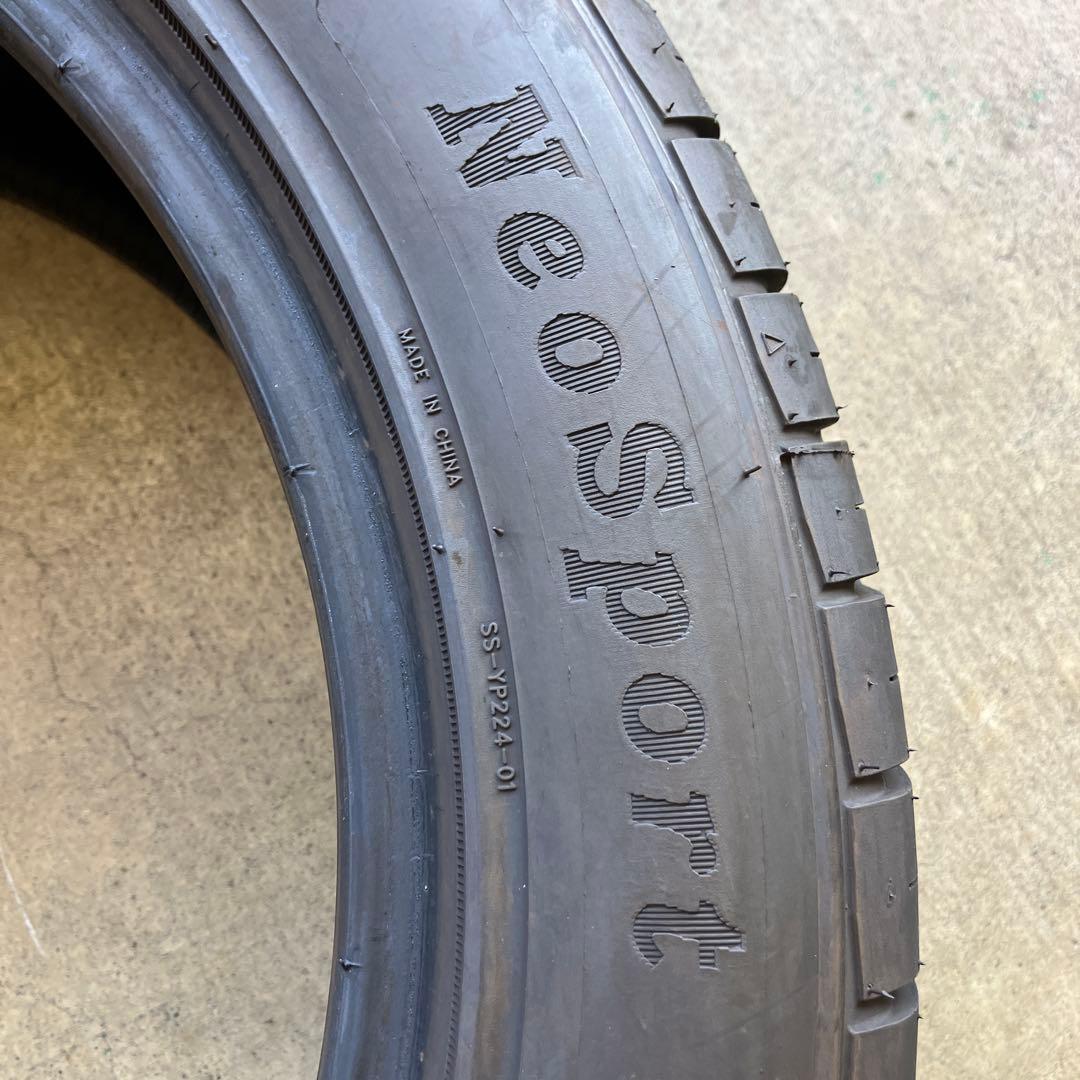 ネオリン　245/50R18 24年製 4本セット　夏タイヤバリ山イボ付き