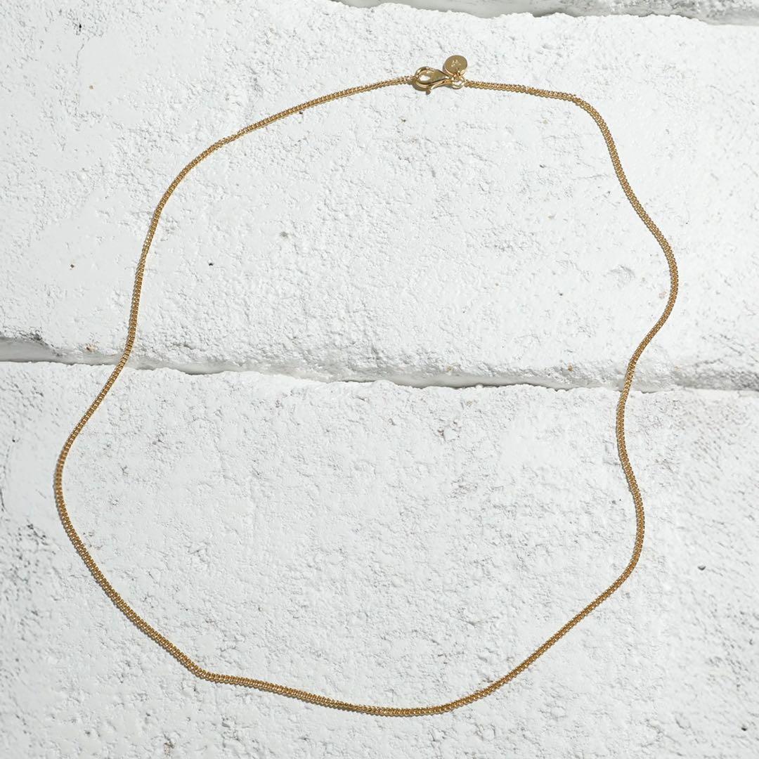 アクセサリー TOMWOOD Curb Chain Slim Gold 20.5inch
