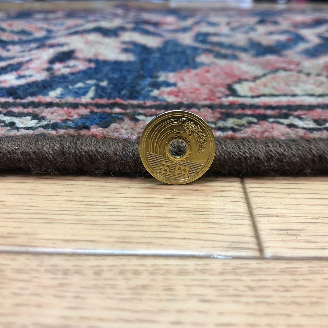 ペルシャ絨毯 ペルシャヴィンテージラグ 195x80 手織り オールド