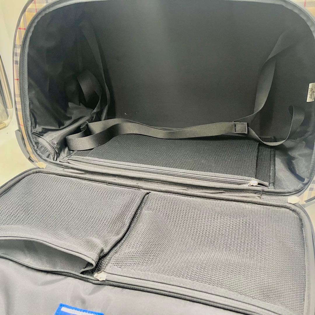 【極美品/希少】バーバリーブルーレーベル キャリーバッグ ノバチェック 旅行 鞄