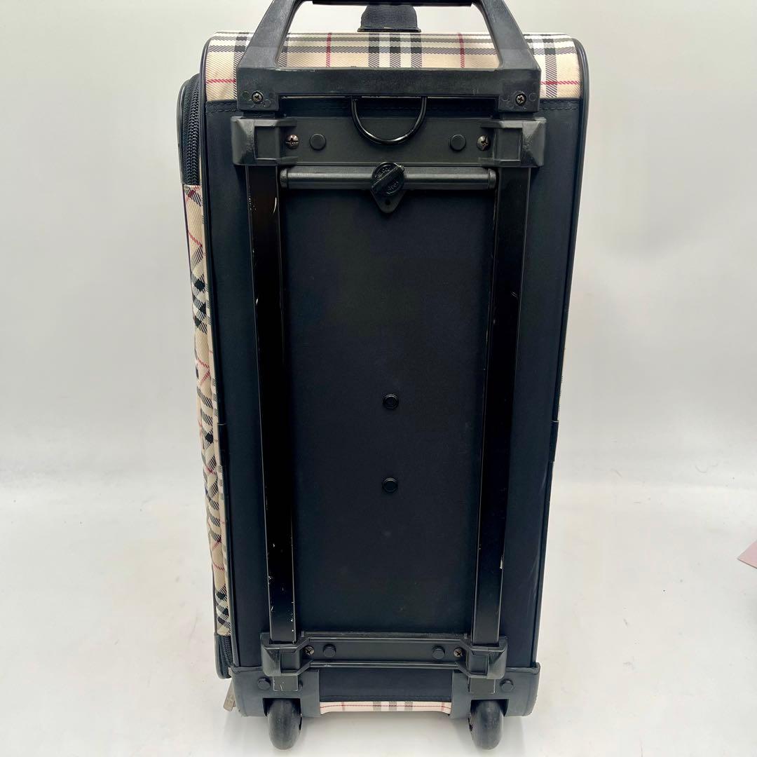 【極美品/希少】バーバリーブルーレーベル キャリーバッグ ノバチェック 旅行 鞄