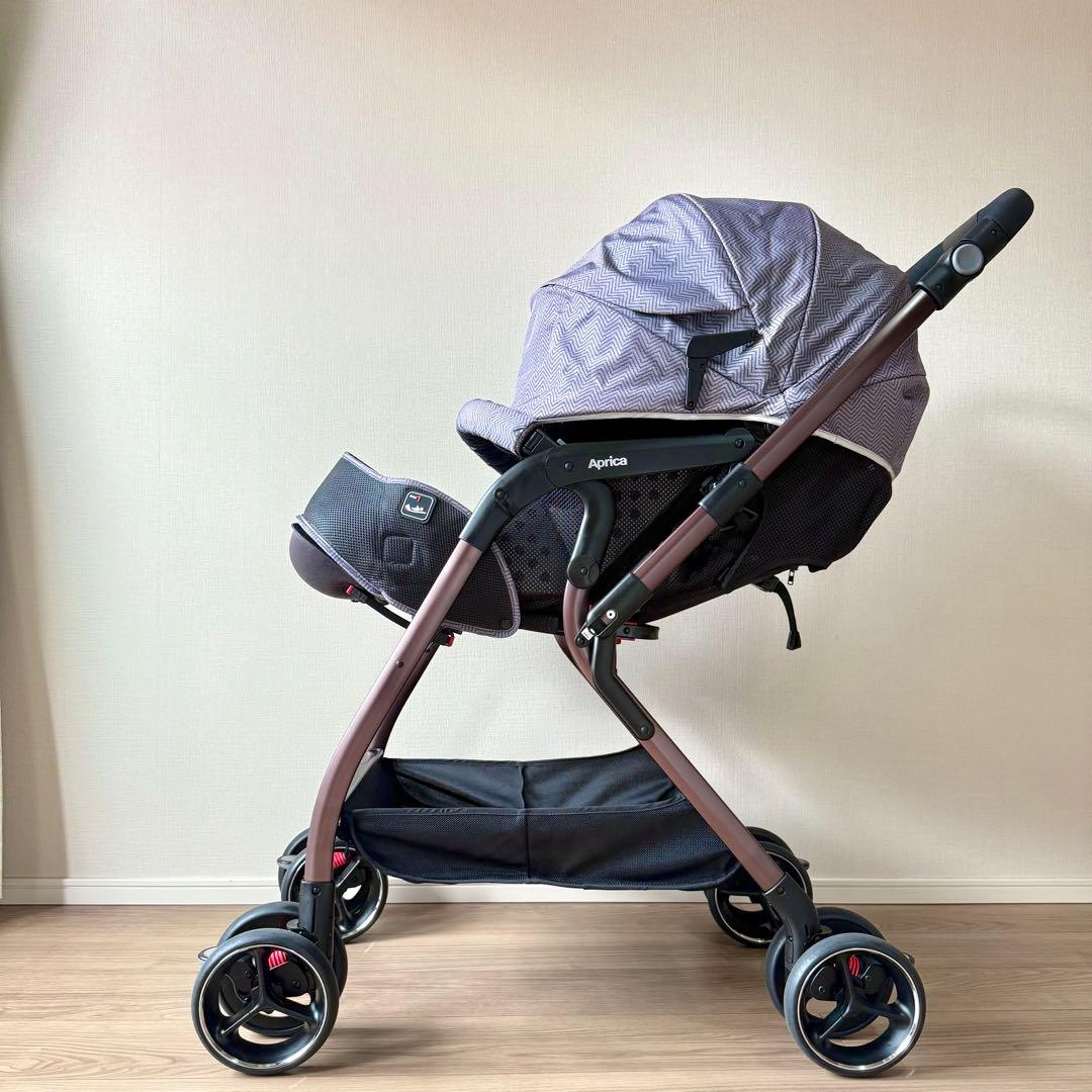 Aprica アップリカ オプティア クッションプレミアム ベビーカー 両対面式
