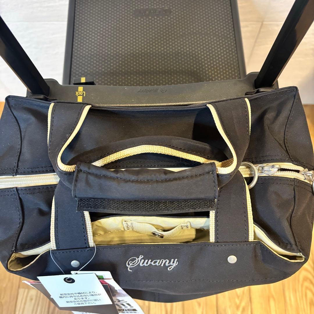 SWANY D-309プレーネⅡ ブラック 座面付き スワニー