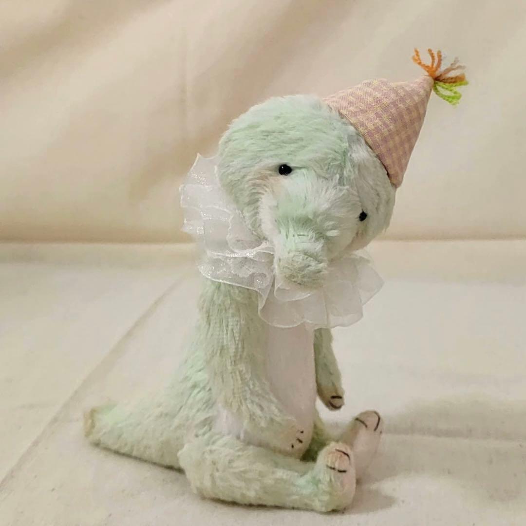 優しいワニさん アーティストベア 海外作家様 ハンドメイド ぬいぐるみ