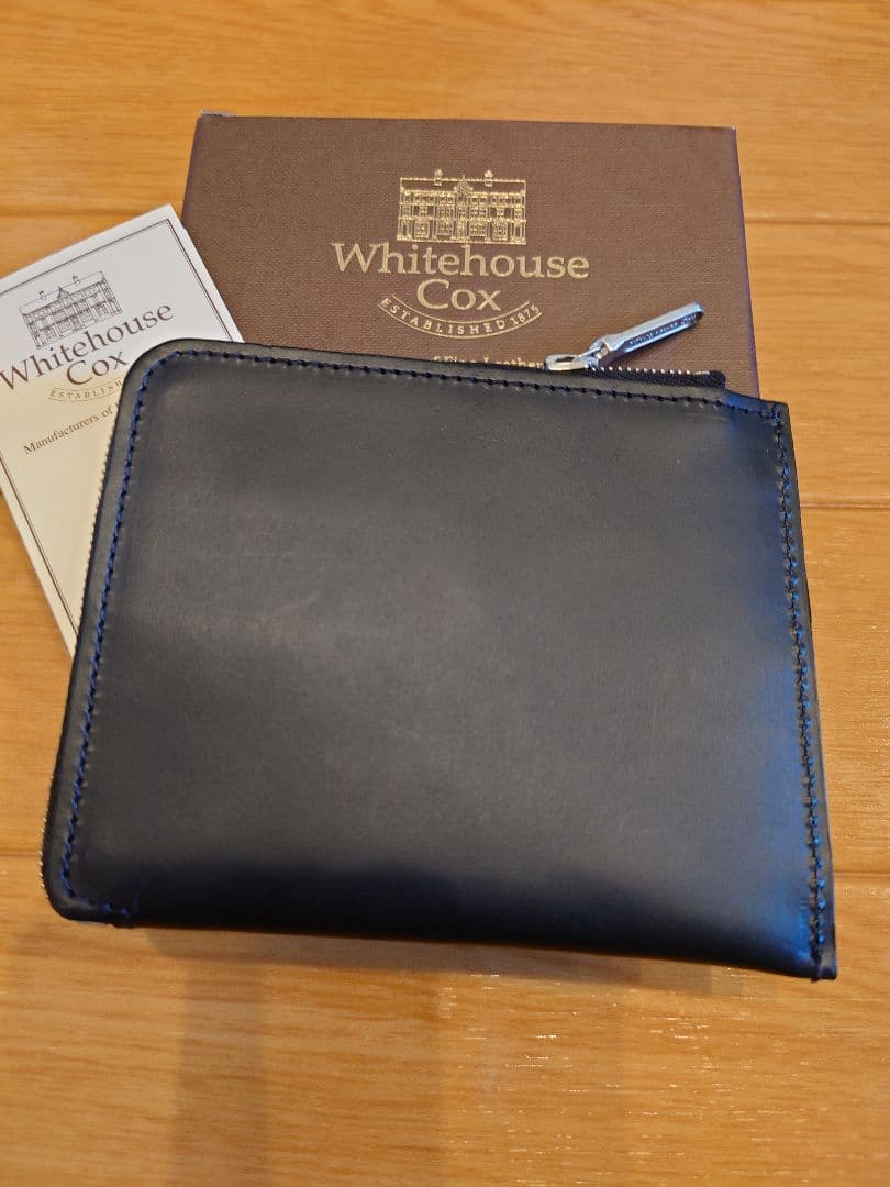 新品 WHitehouse Cox ジップウォシュレット 黒