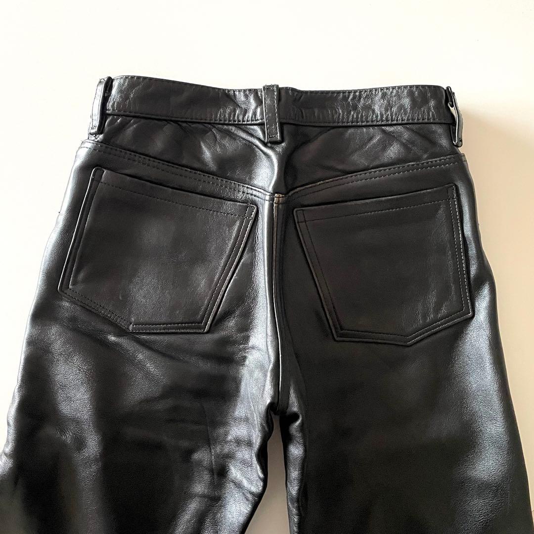 名品 90's VANSON Leathers Pants レザーパンツ 31