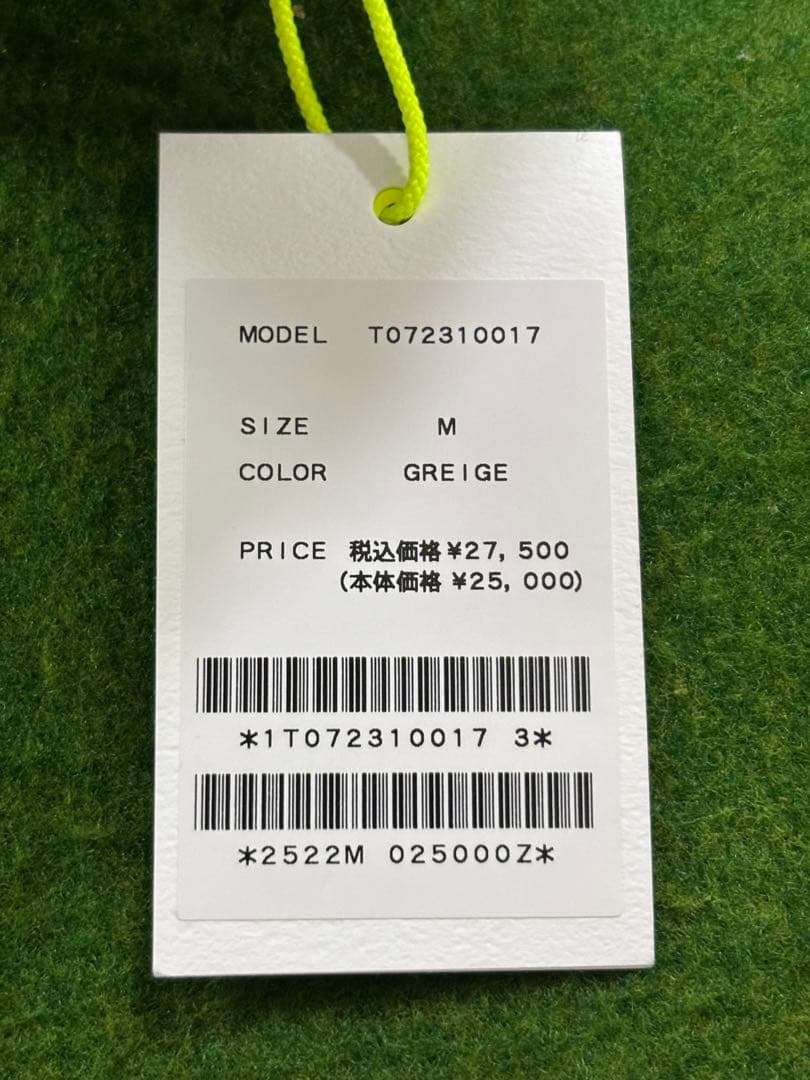 （新品）TFW49 CARDBOARDMATERIALSHORTS Mサイズ