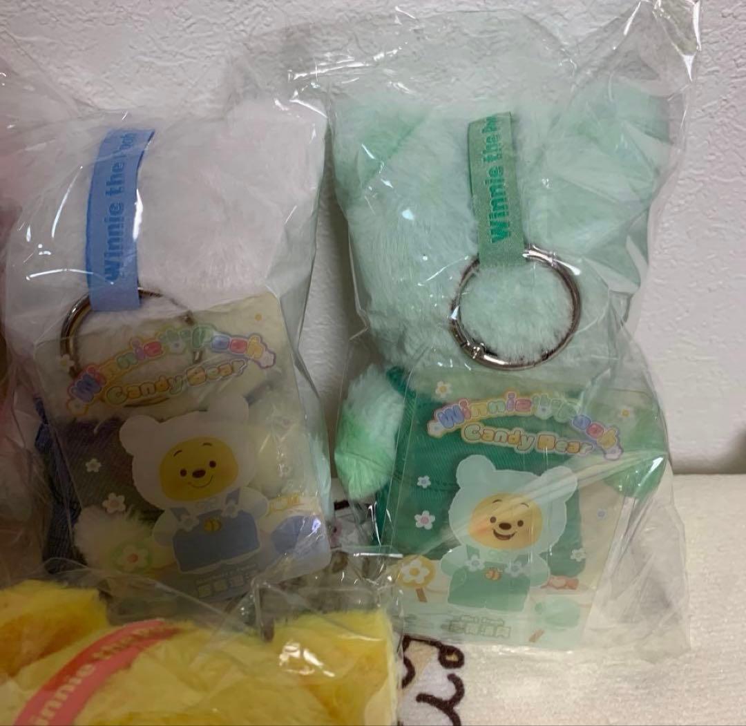 トップトイ くまのプーさん 6点　キャンディーベアシリーズ