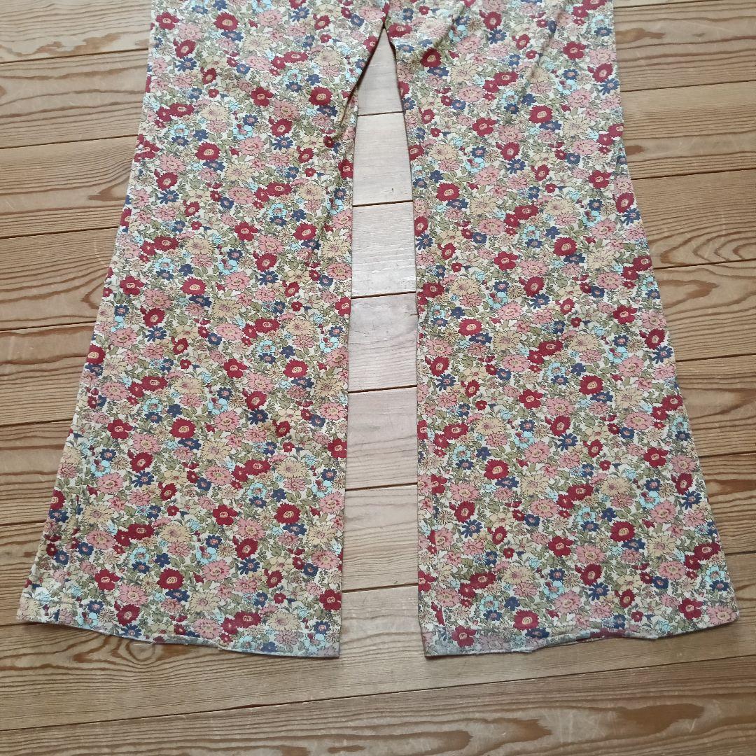 TORNADO MART トルネードマート 花柄 フレアパンツ ベルボトム L